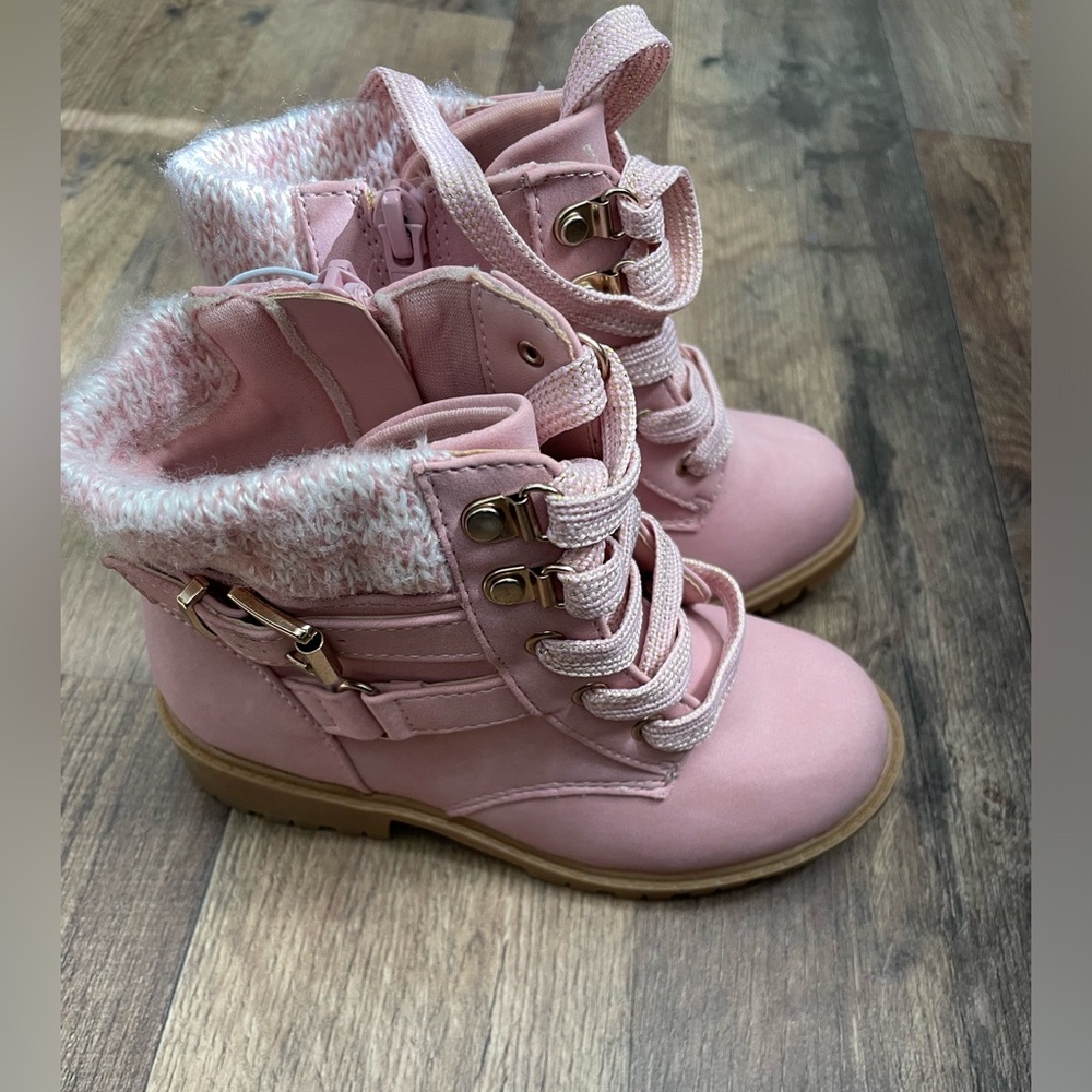 Girls size 10 Pink Brand New Boots